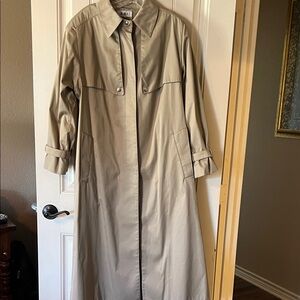 Women's Beige Long Coat